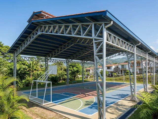 Cubiertas metálicas para parqueaderos y bodegas en Medellín